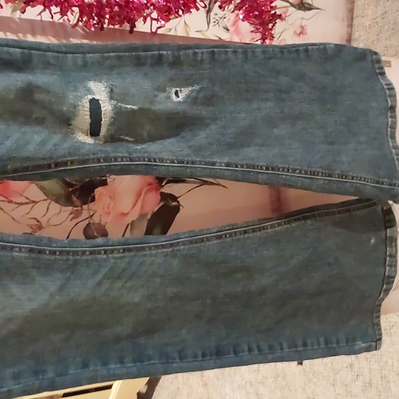 Indigo rain denim size 28 and 32 and 1/2 long - Picture 3 of 4